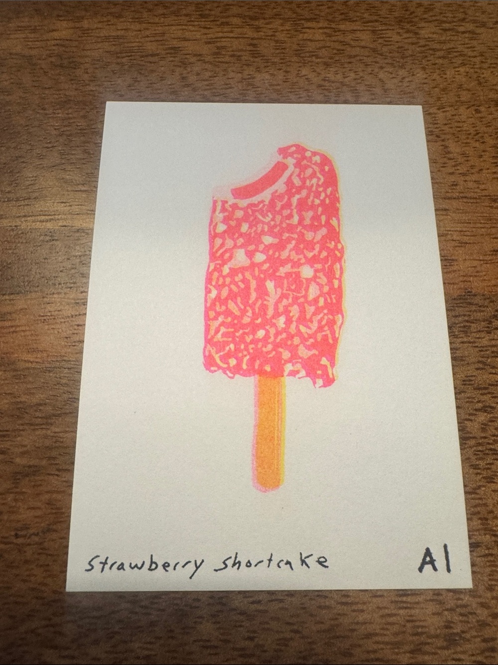 Inciardi Strawberry Shortcake Mini Print